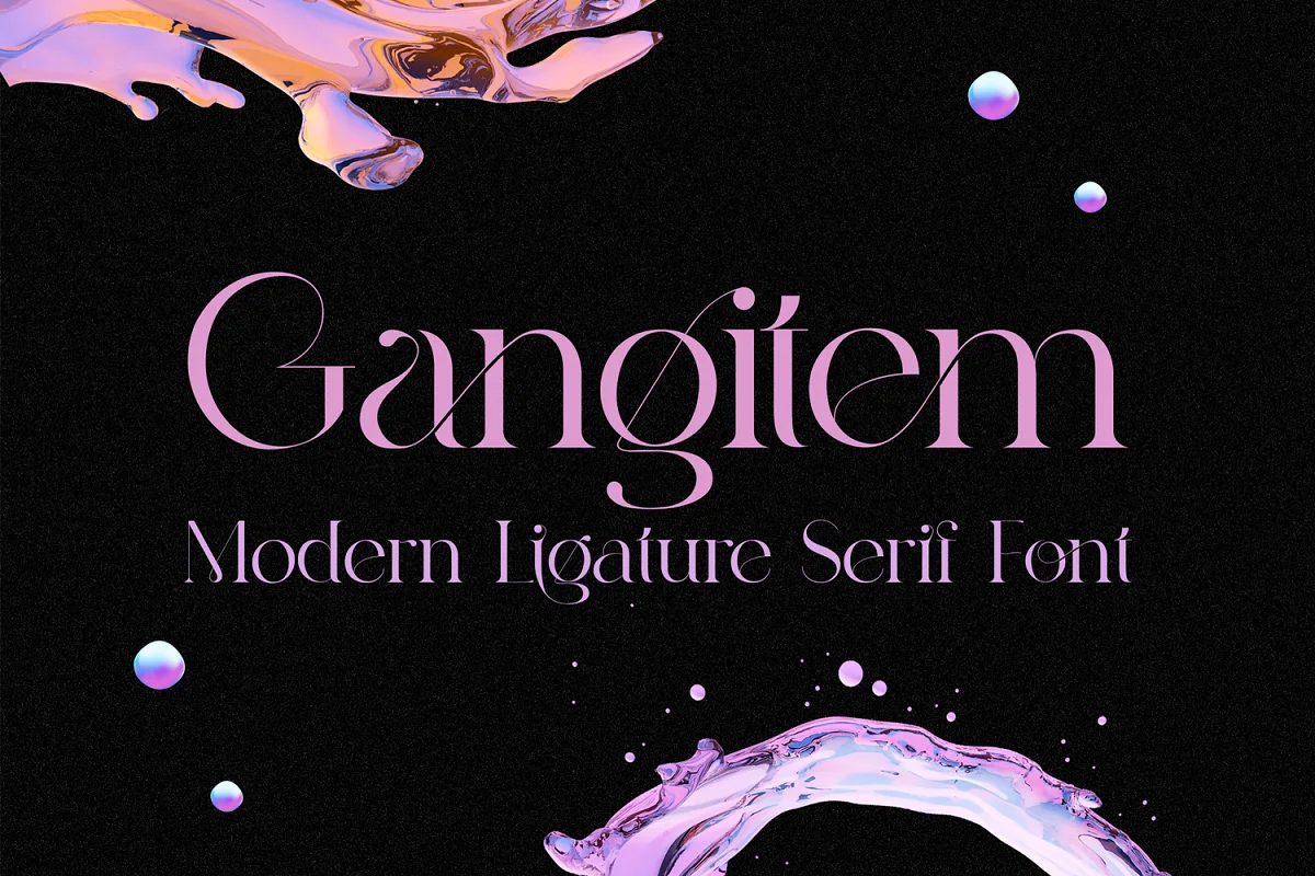 Gangitem Serif Font