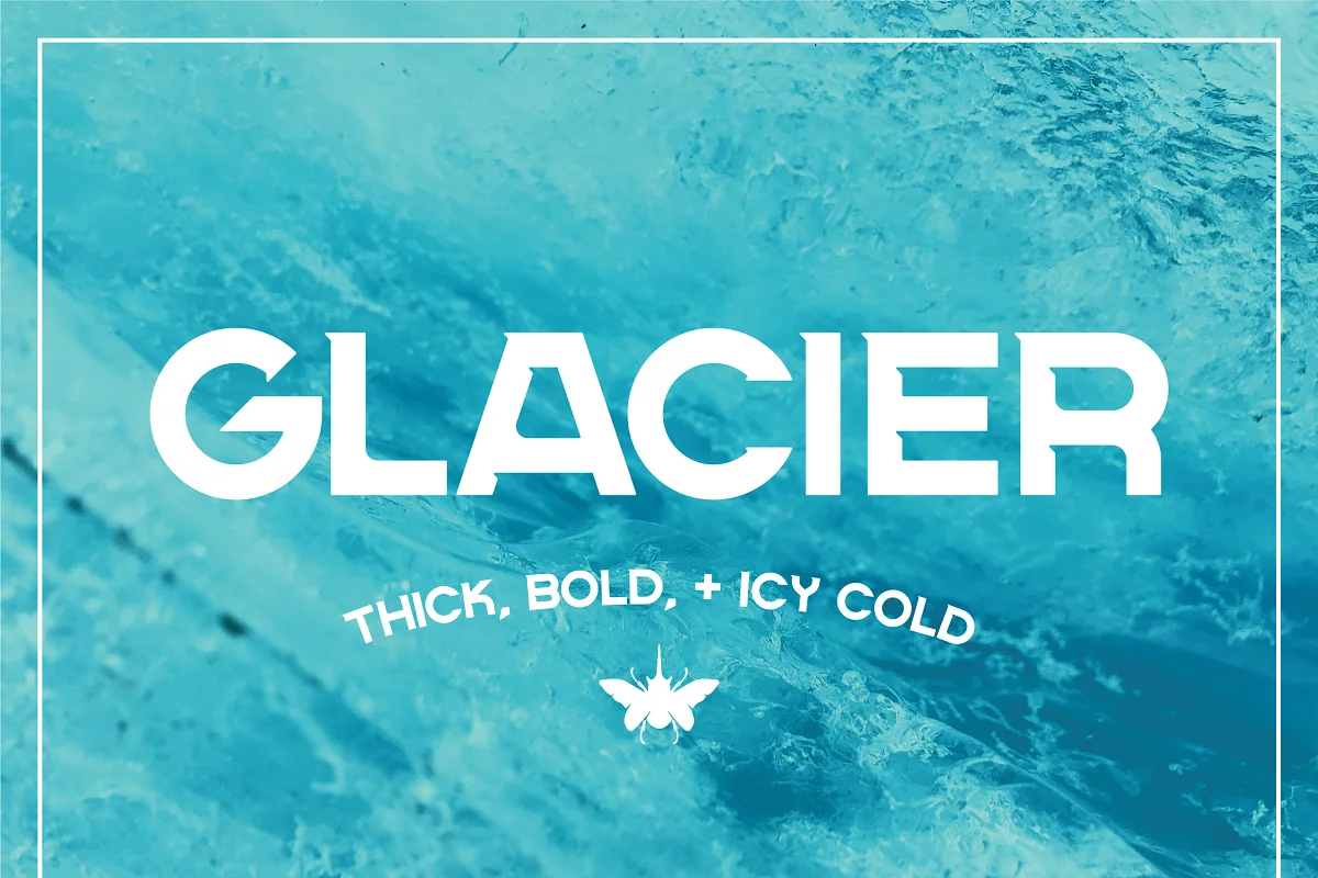 Glacier Bold Serif Font