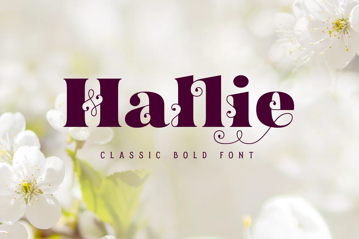 Hallie Bold Classic Font