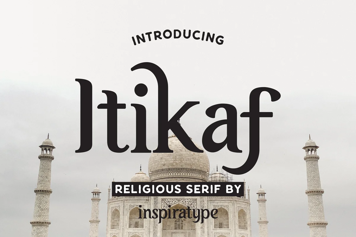 Itikaf Religious Serif Font