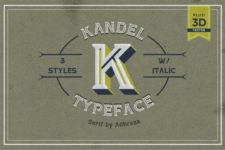 Kandel Typeface Font