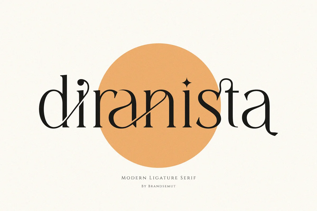 Diranista Stylish Ligature Serif Font