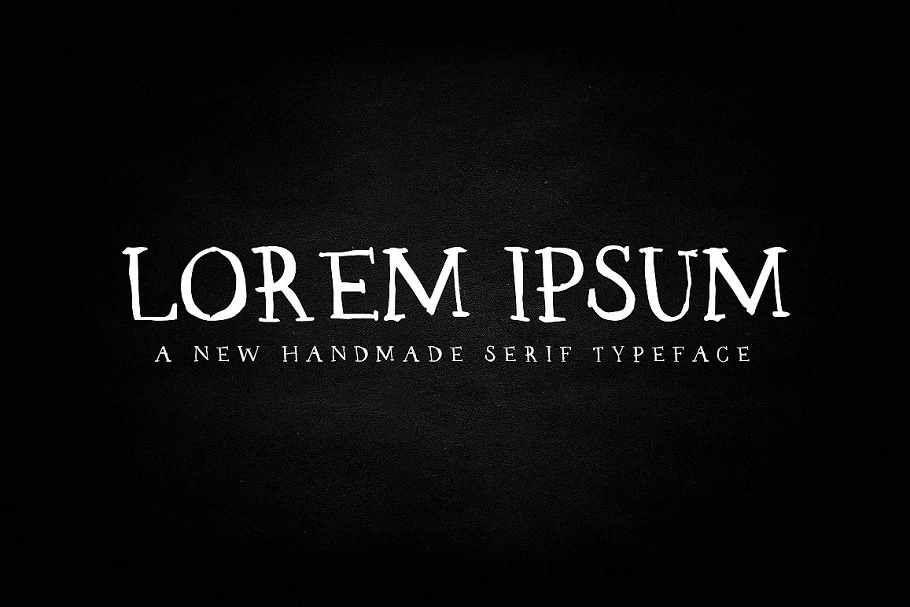 Lorem Serif Font