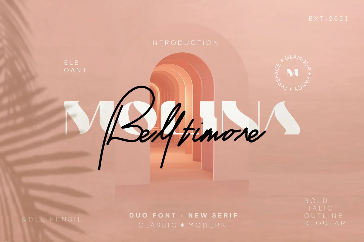 Molina Duo Font