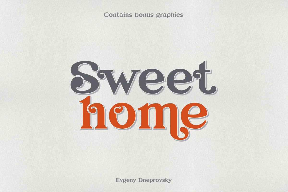 Sweet Home Elegant Font