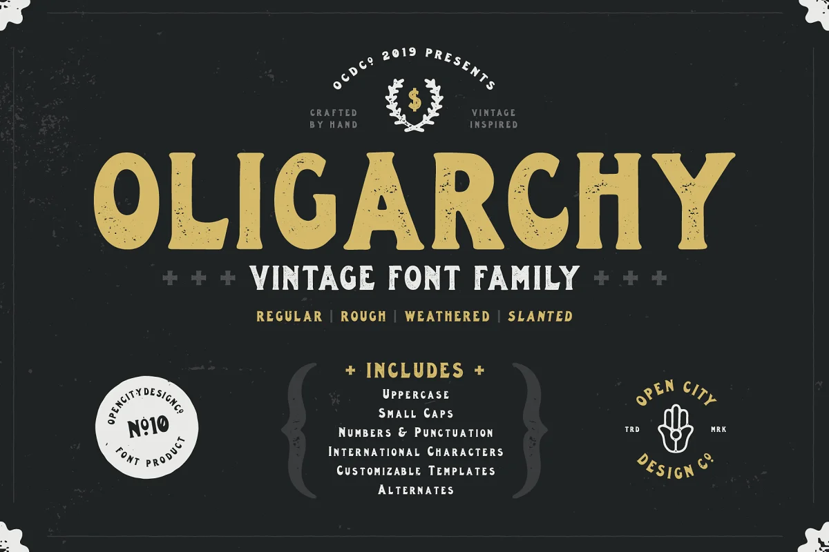 Oligarchy Vintage Font