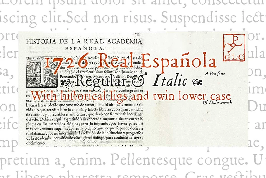 1726 Real Espanola Font