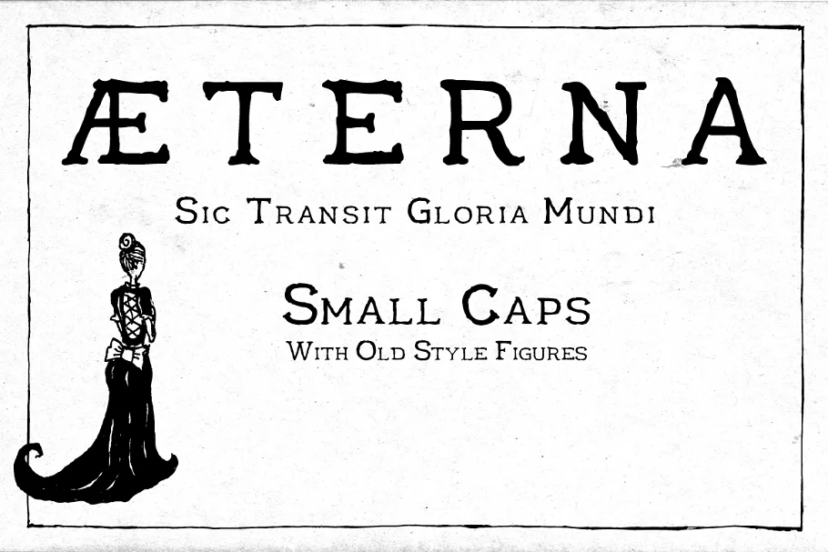 Aeterna Small Caps Old Style Figures Font