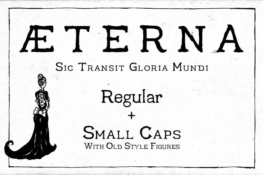 Aeterna Regular Small Caps Font