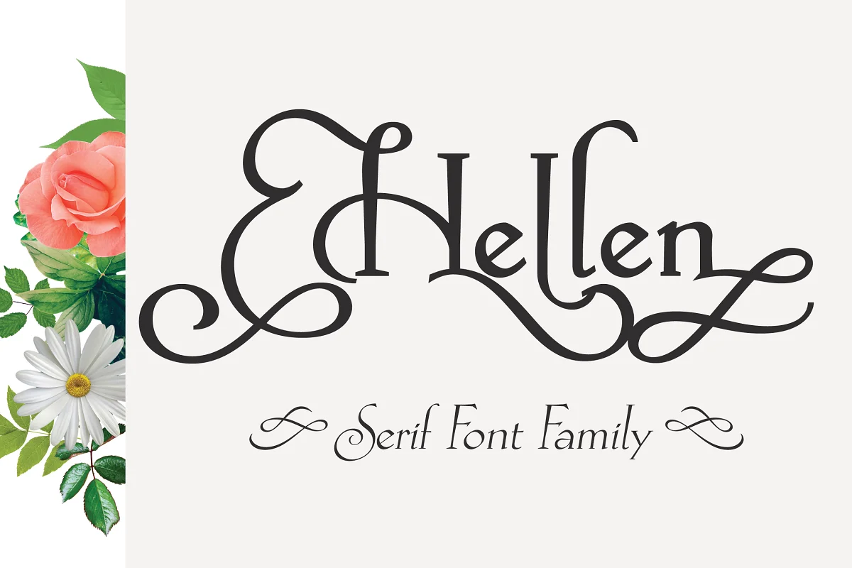 Hellen Serif Font