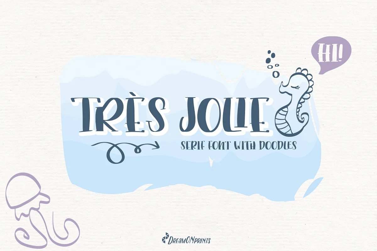 Tres Jolie Serif Font