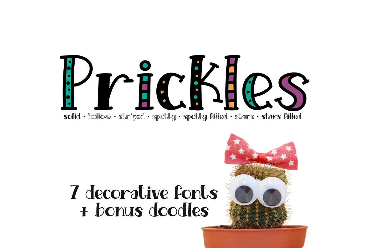 Prickles Complete Collection Font