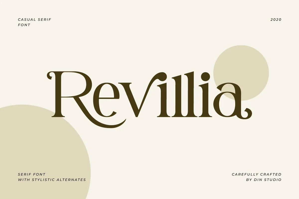 Revillia Casual Serif Font