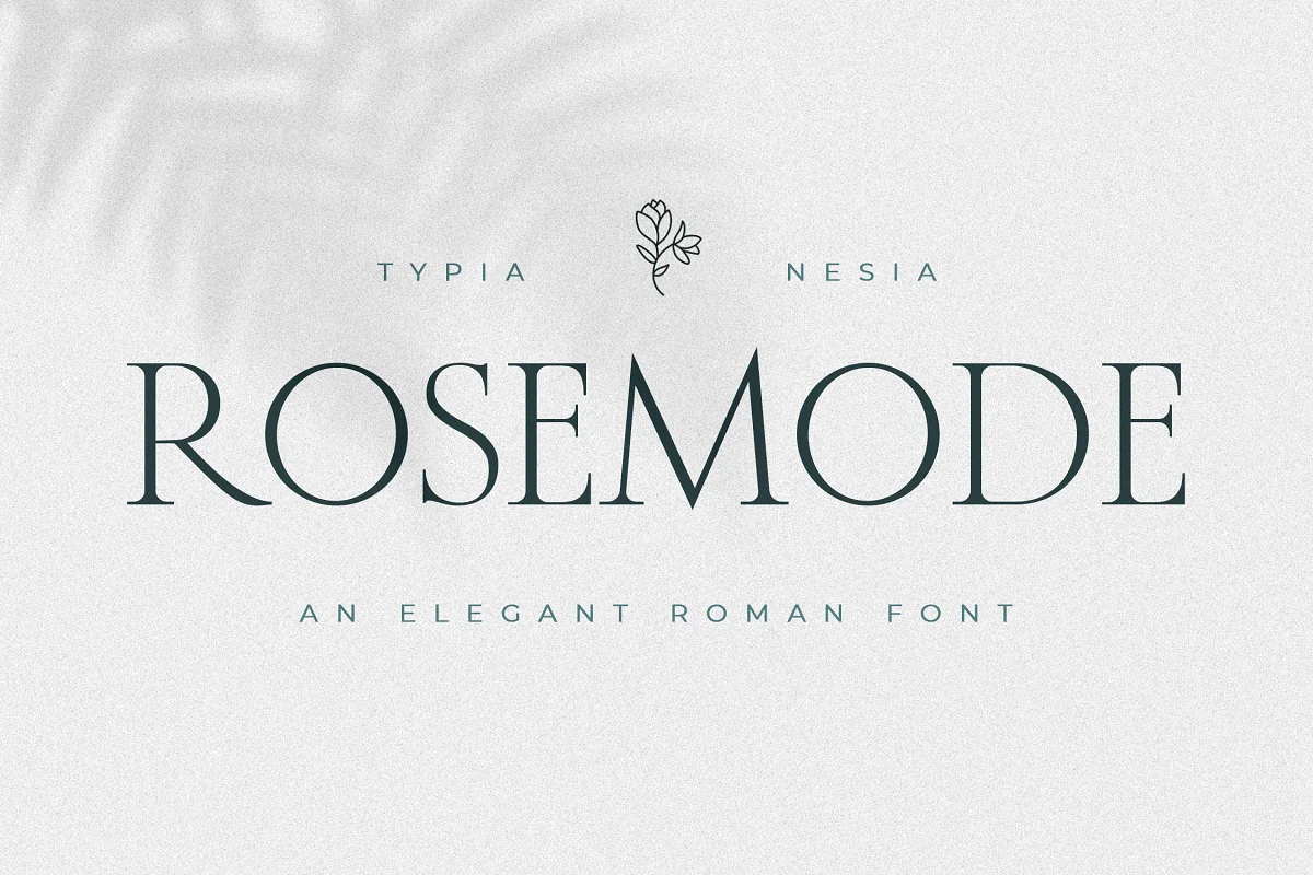 Rosemode Roman Serif Font