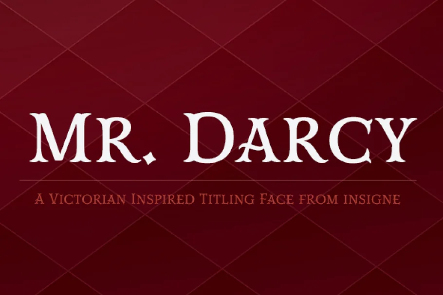 Mr Darcy Font