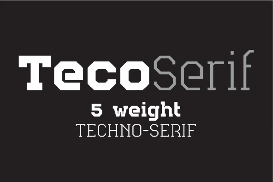 Teco Serif Complete Font