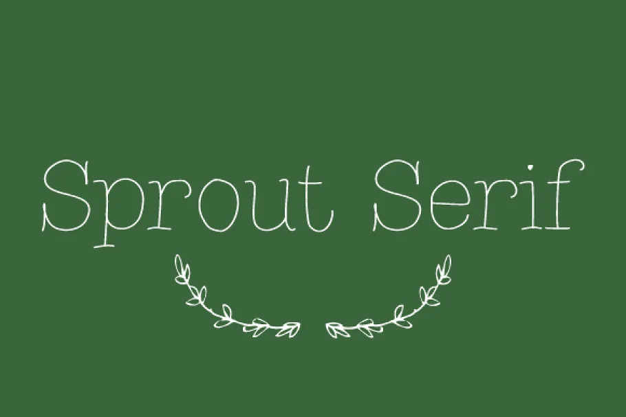 Sprout Serif Font