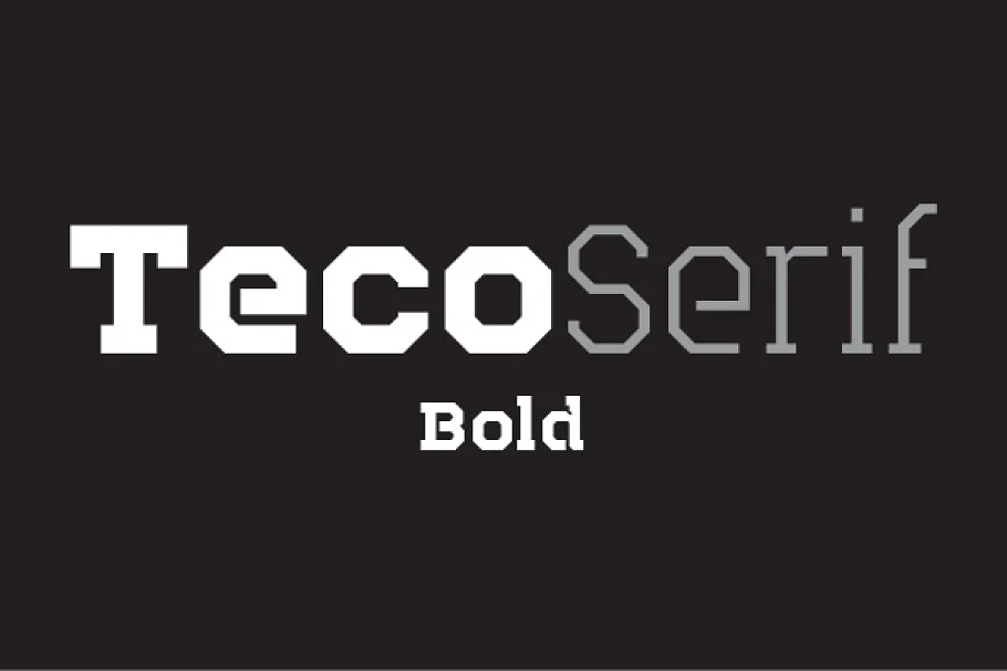 Teco Serif Bold Font