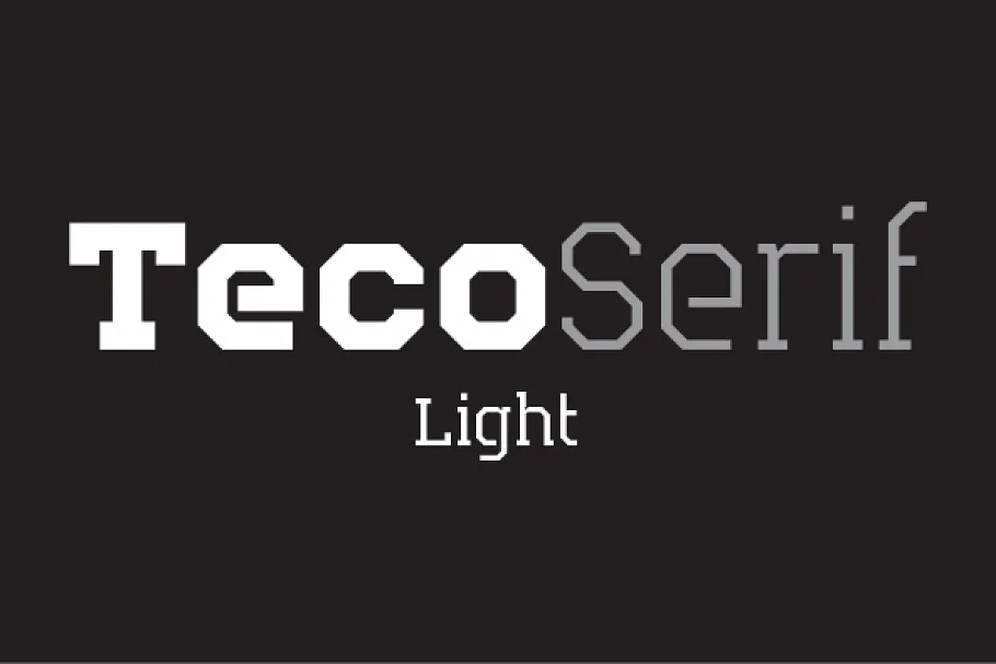 Teco Serif Light Font