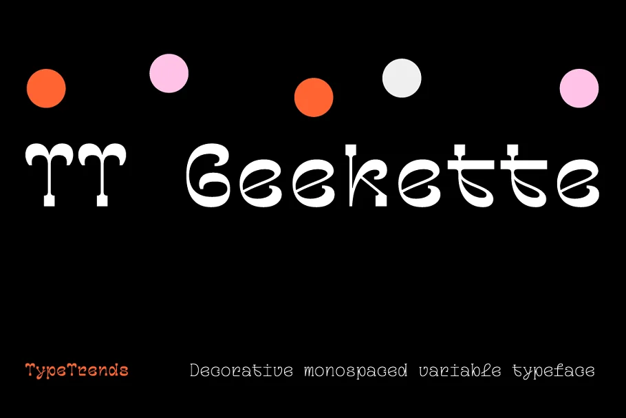 TT Geekette Font