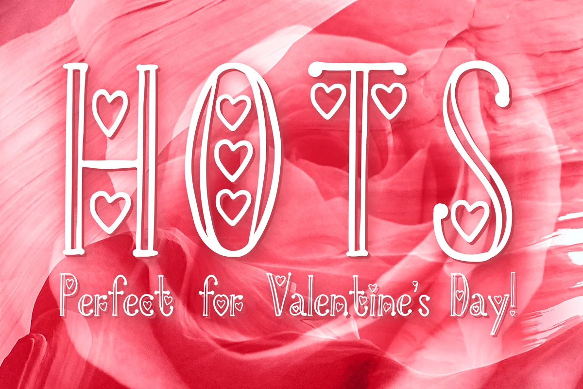 Hots Perfect Valentine Day Font