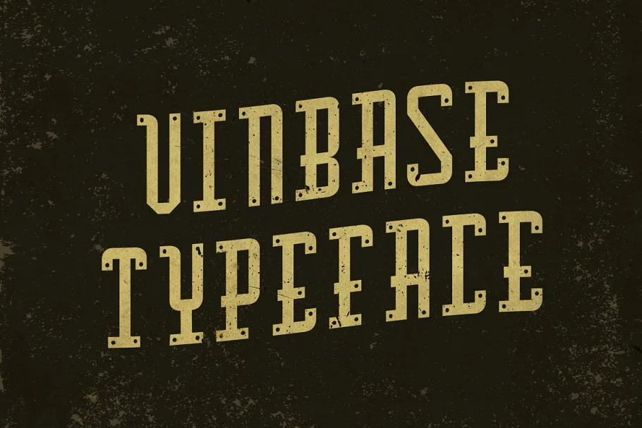 Vinbase Typeface Font