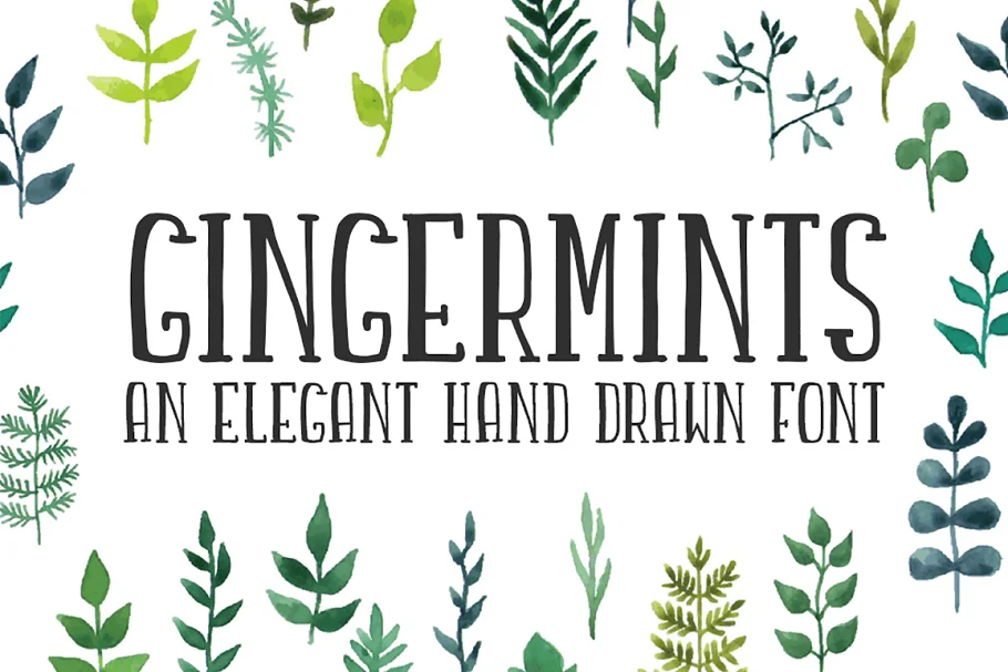 Gingermints Font