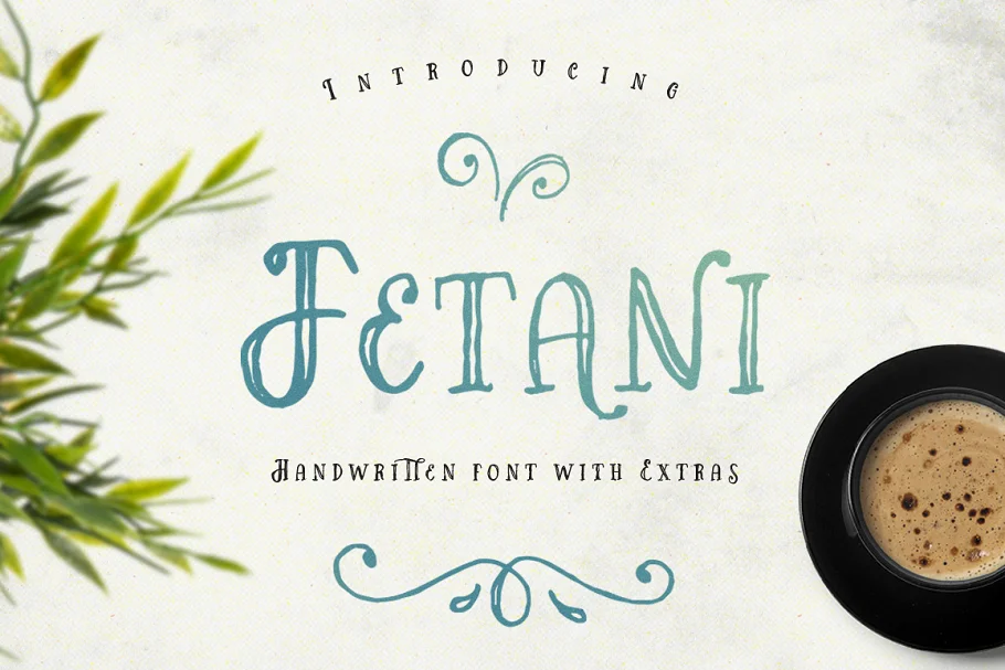 Fetani Handwritten Font