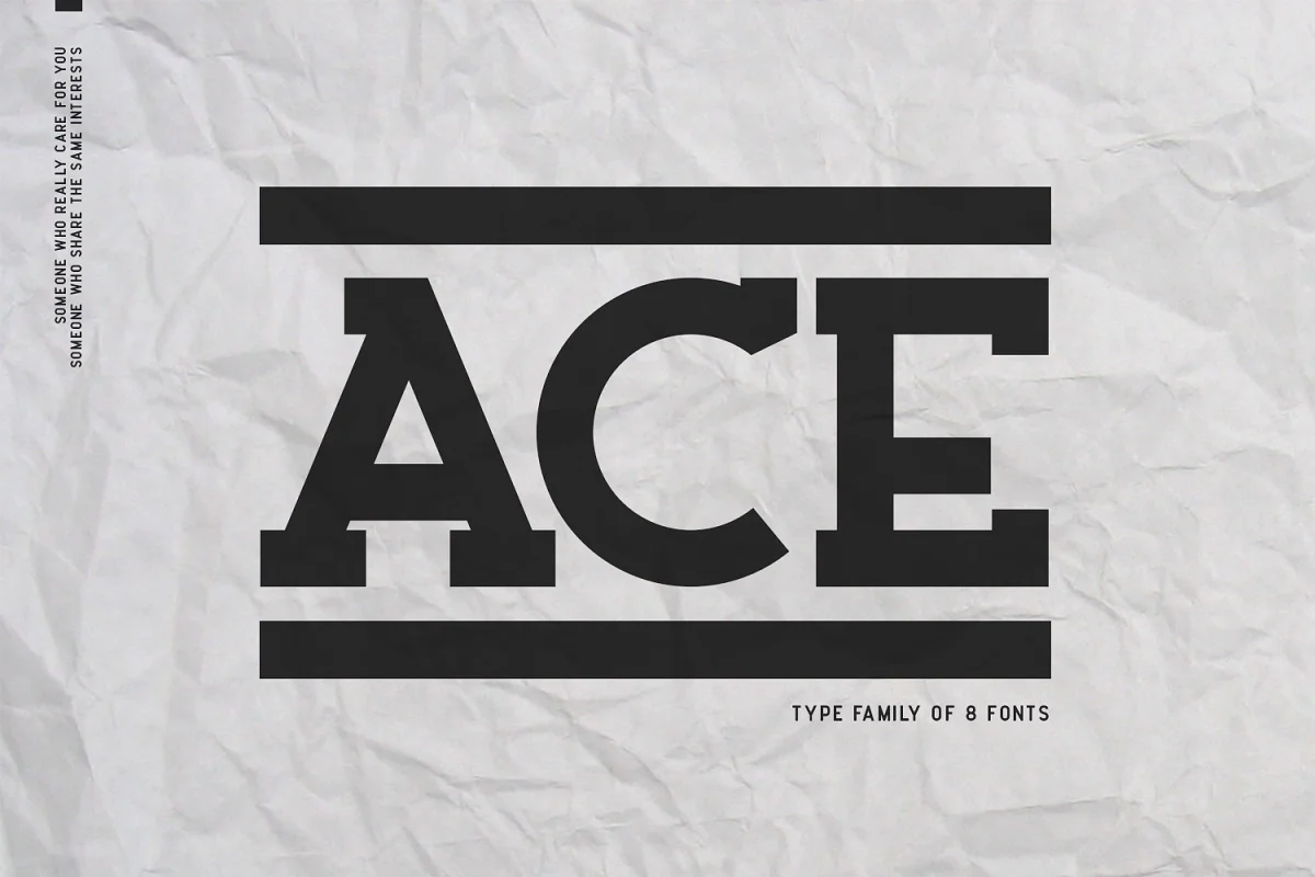 Ace Serif Font