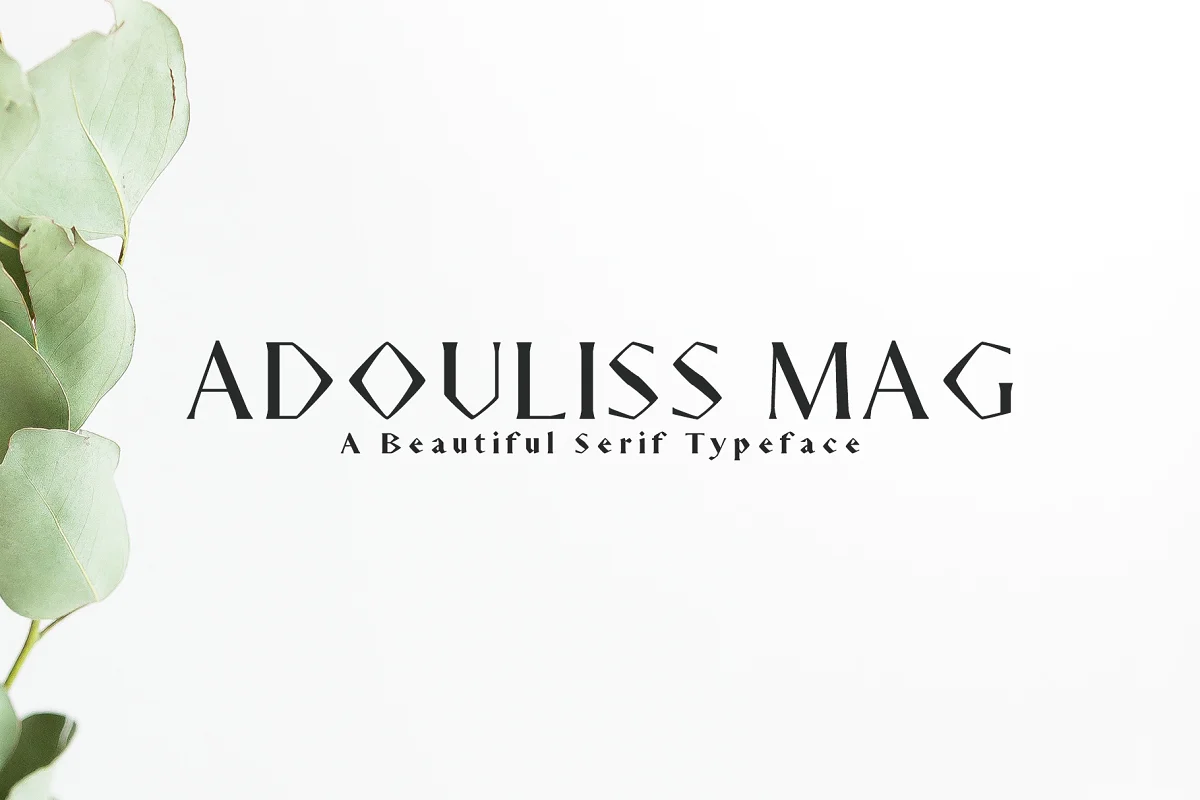 Adouliss Mag Serif 9 Font