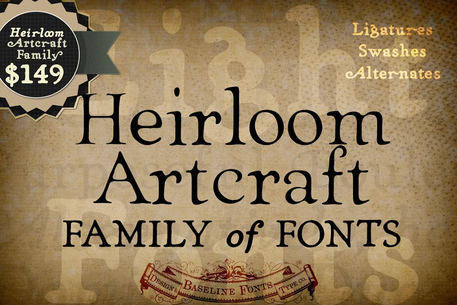 Heirloom Artcraft Font