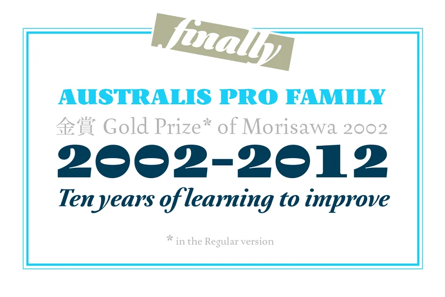 Australis Pro Font