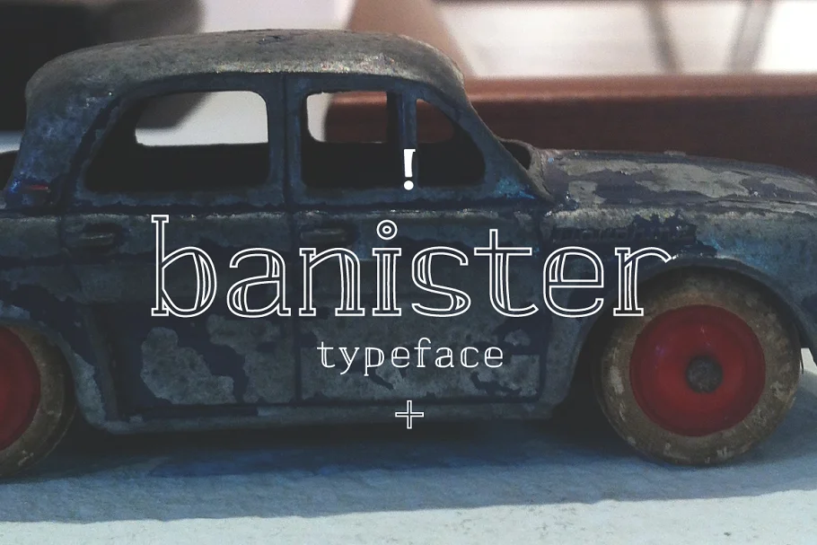 Banister Font