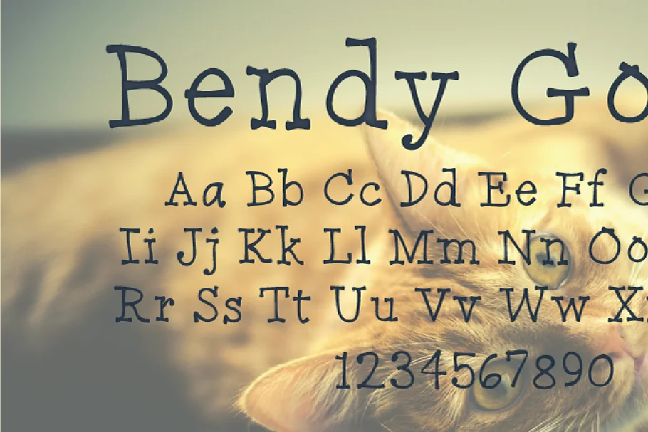 Bendy Goose Font