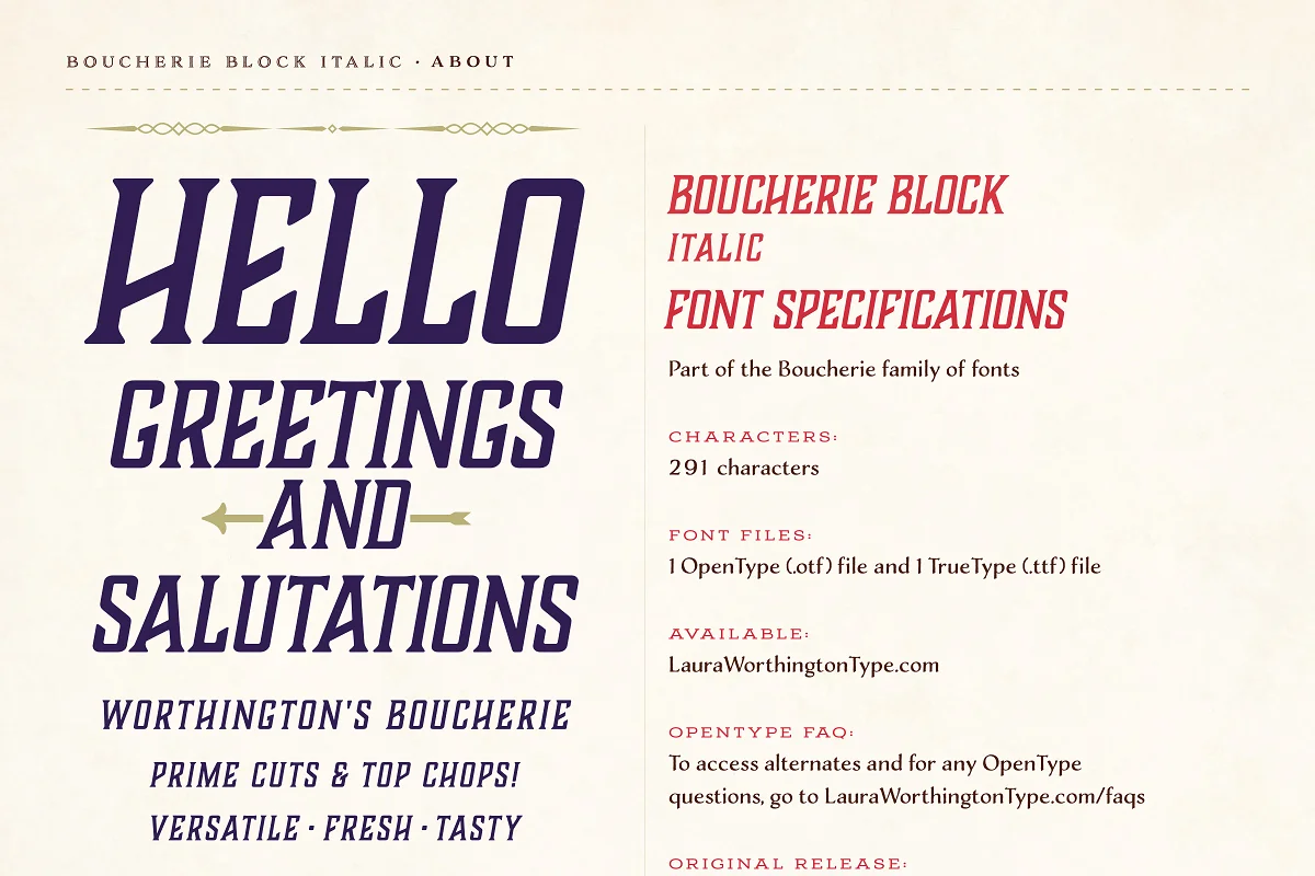 boucherie block italic 01 - Post