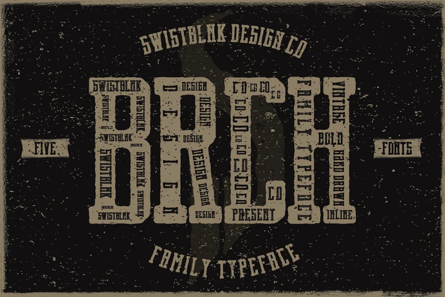 Brch Typeface Font