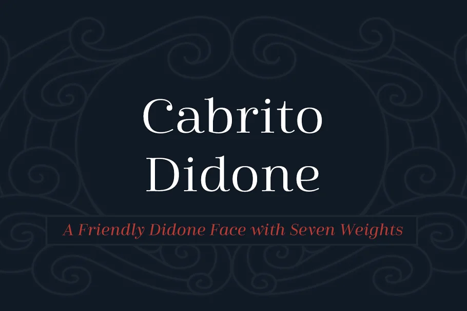 Cabrito Didone Font