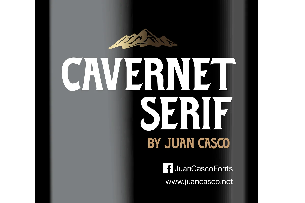 Cavernet Serif Font