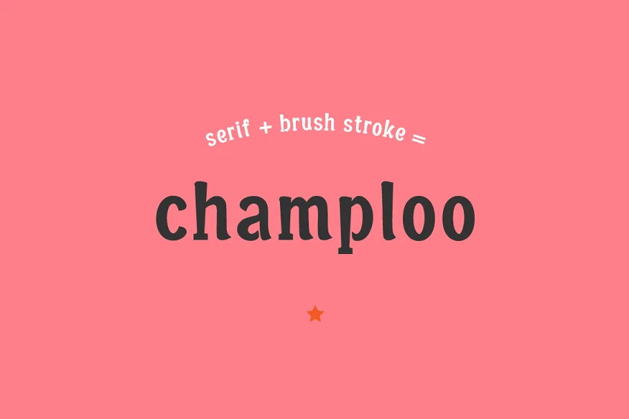 Champloo Serif Font