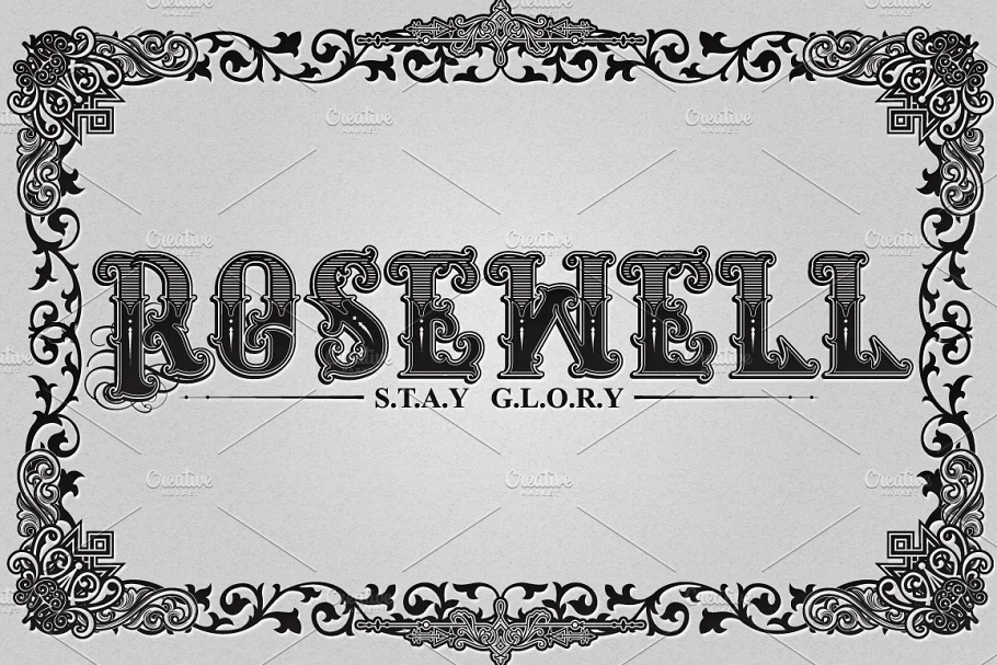 Rosewell Font