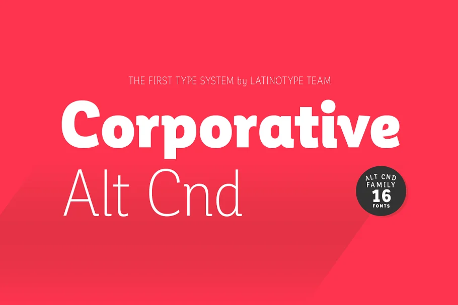 Corporative Alt Cnd Font