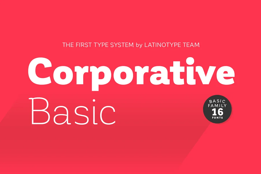 Corporative Basic Font