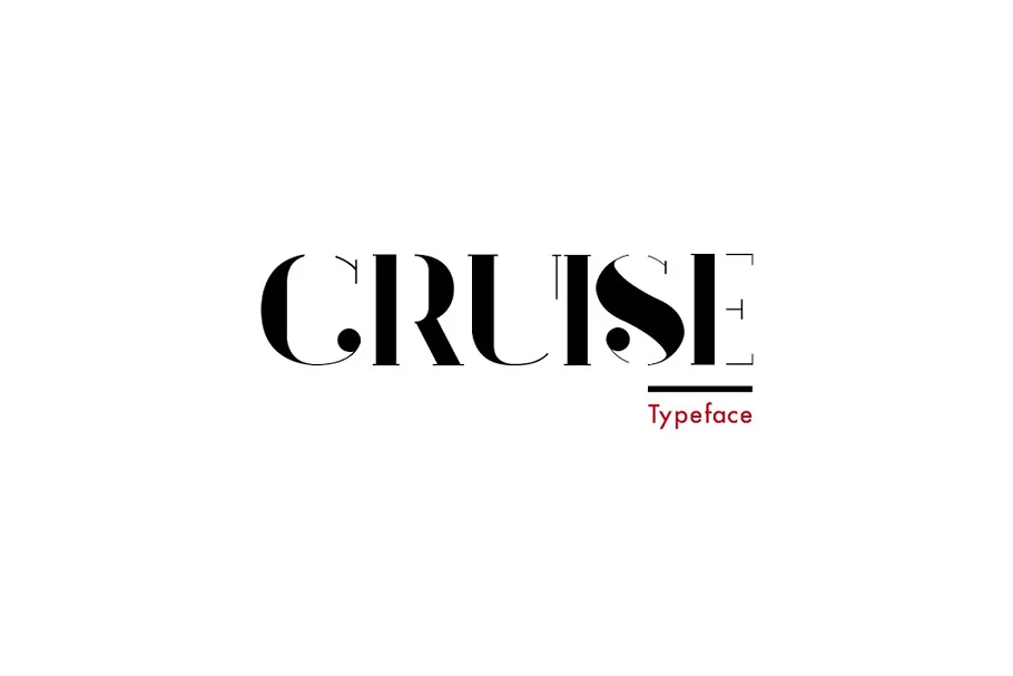 Cruise Typeface Font