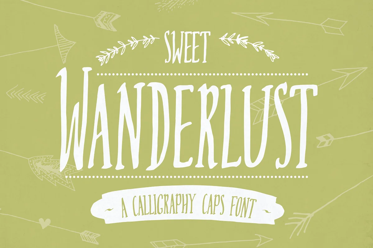 Sweet Wanderlust Font