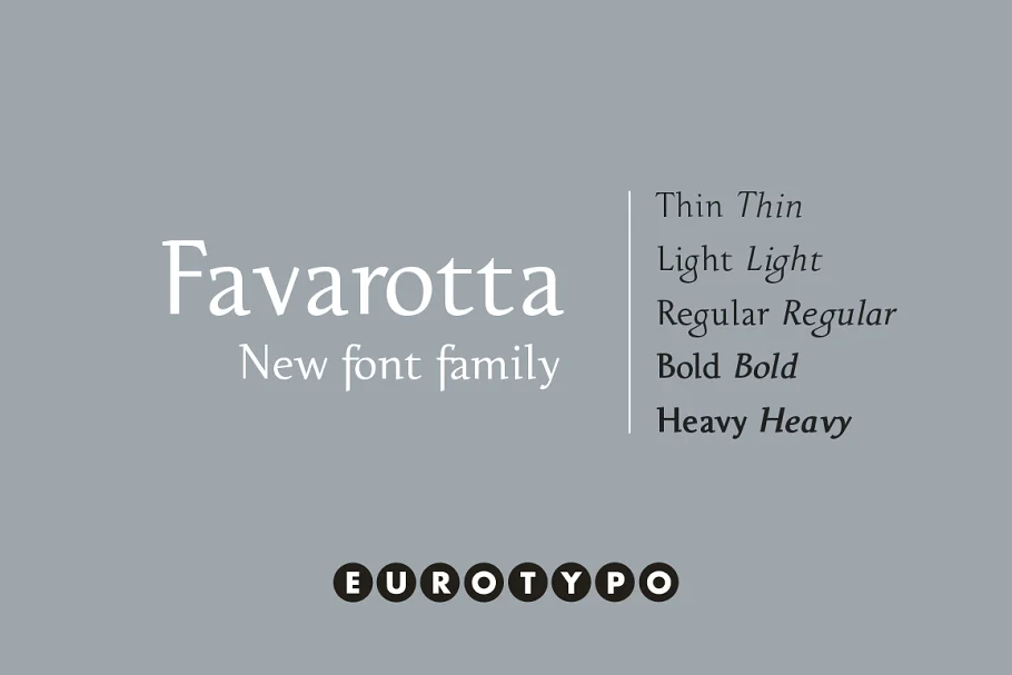 Favarotta Font