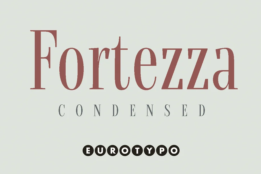 Fortezza Condensed Font