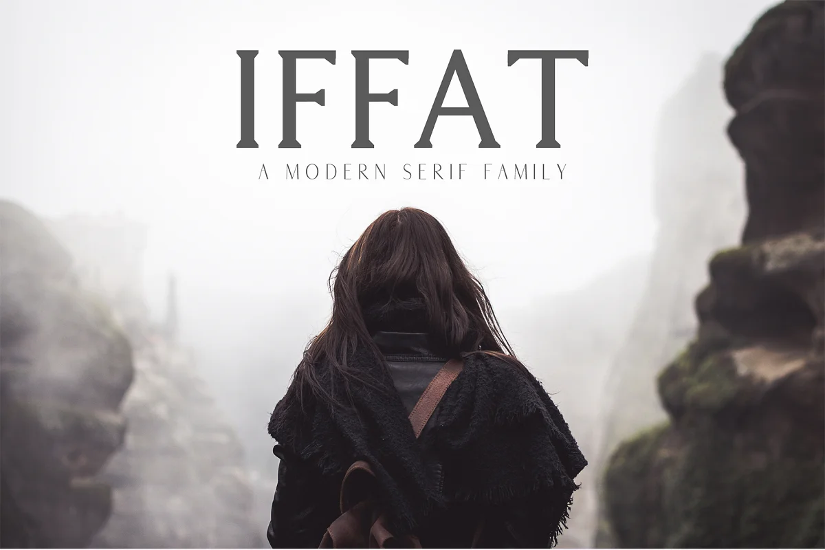 Iffat A Modern Serif Font