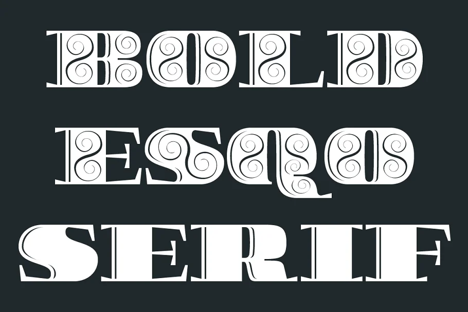 Boldesqo Serif 4F Font