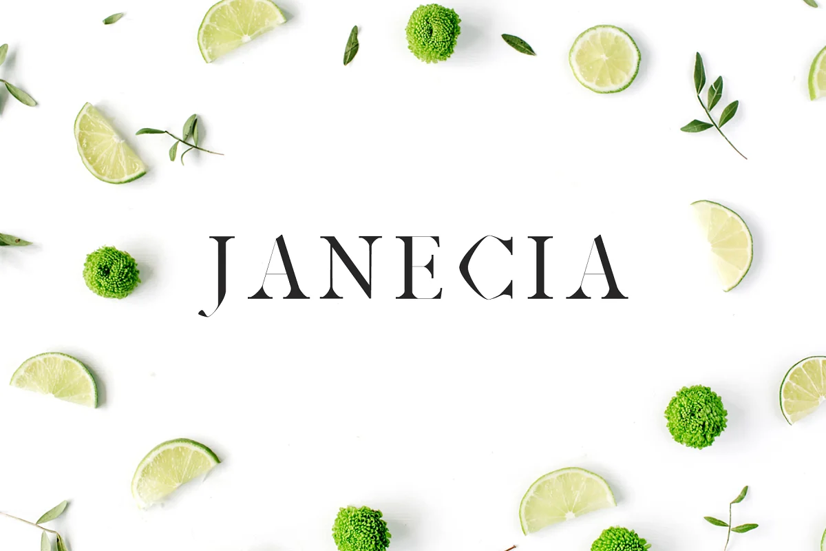 Janecia Serif 3 Font