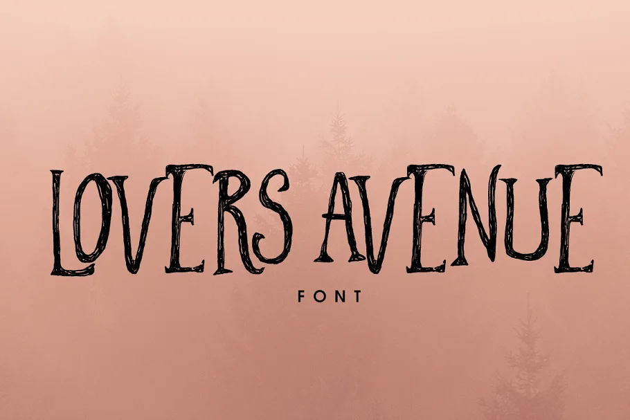 Lovers Avenue Font